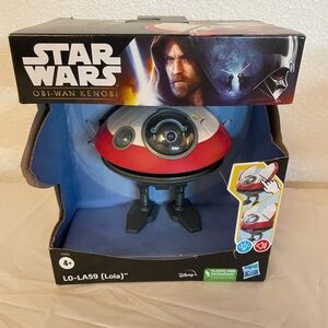Star Wars LO-LA59 (Lola) Droid Figure - Red, White, Black